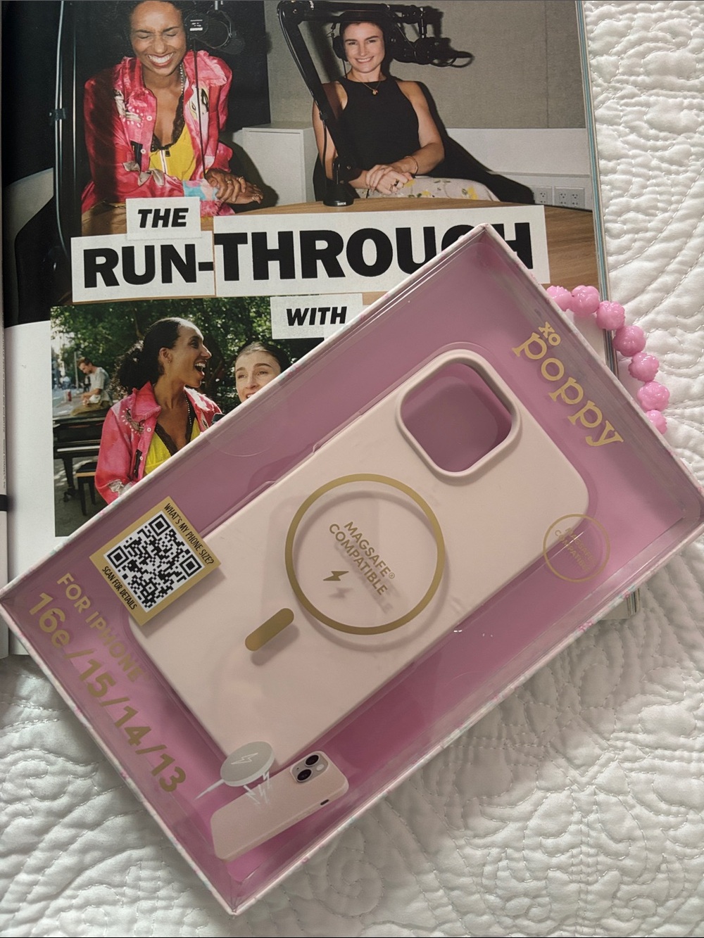 MagSafe Compatible Phone Case for iPhone - Pink